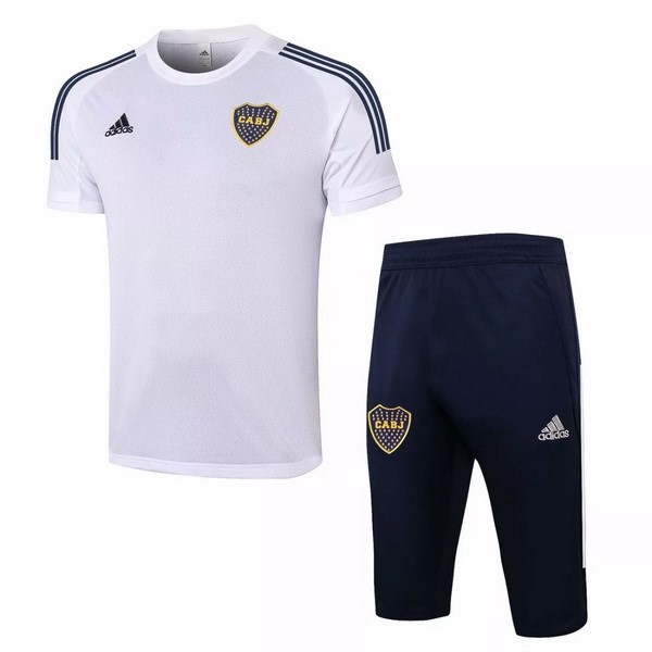 Entrenamiento Boca Juniors Conjunto Completo 2020 2021 Blanco Negro